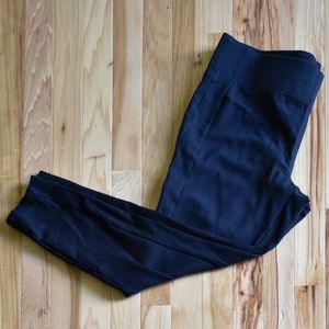 stretchy black ankle leggings perfect for work